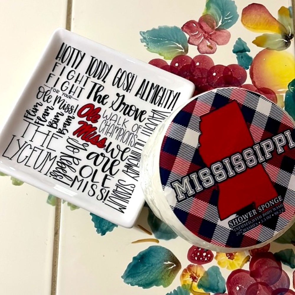 Mississippi School Catch-All Jewelry and Trinket Dish